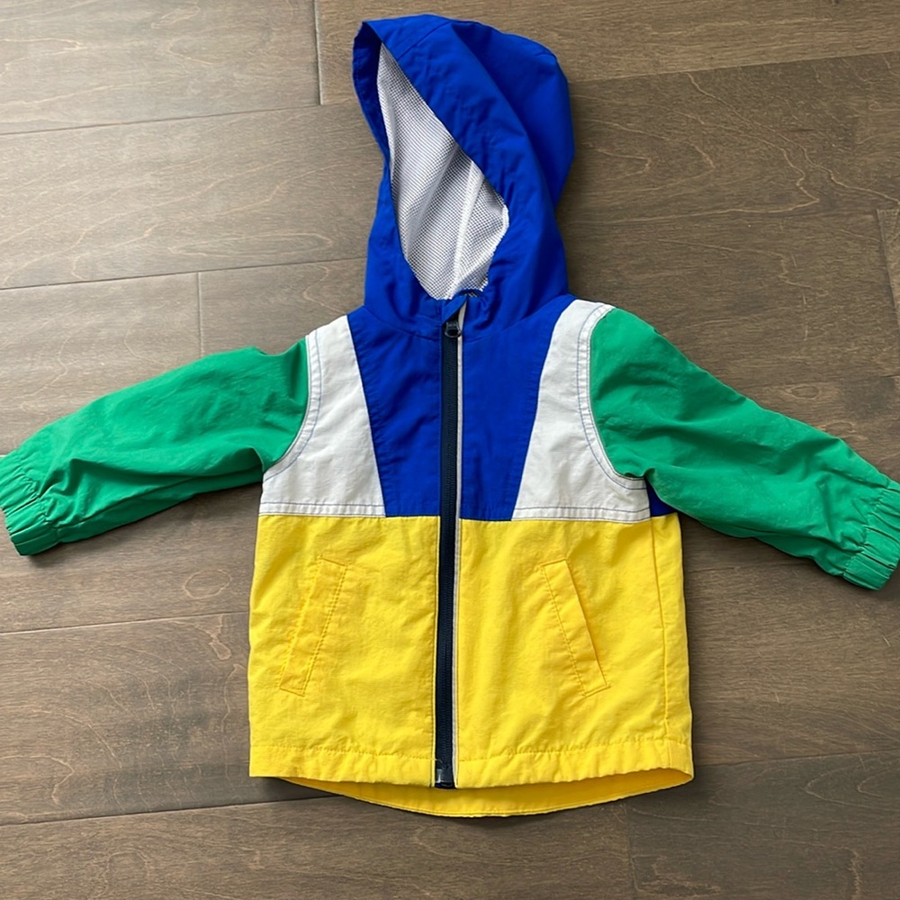 Wonder Nation Baby Rain Jacket 12M